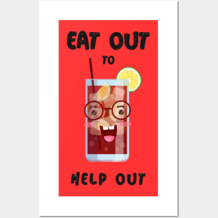 Eat Out to Help Out Posters and Art